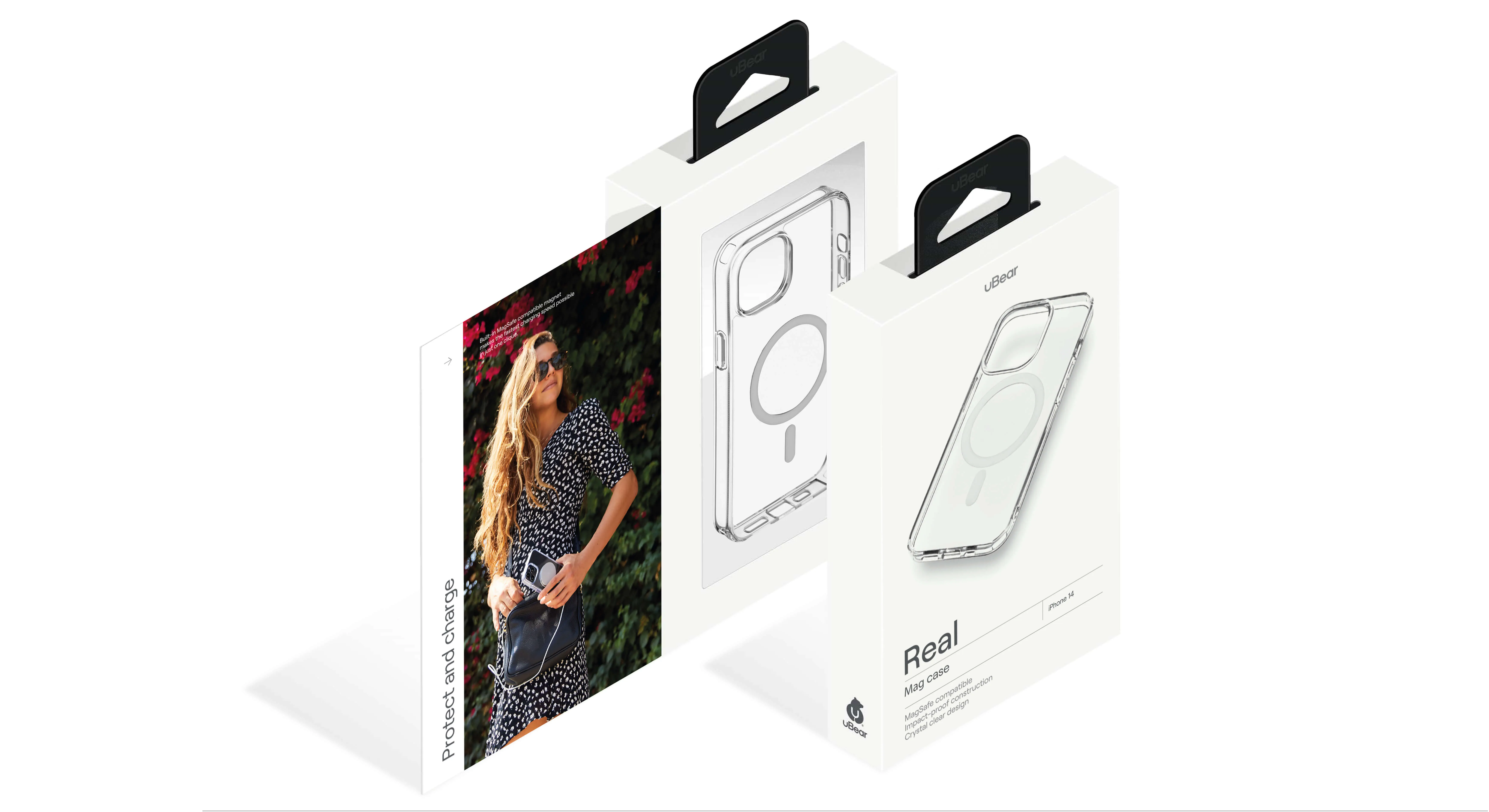 Чехол защитный uBear Real Mag Case для iPhone 14