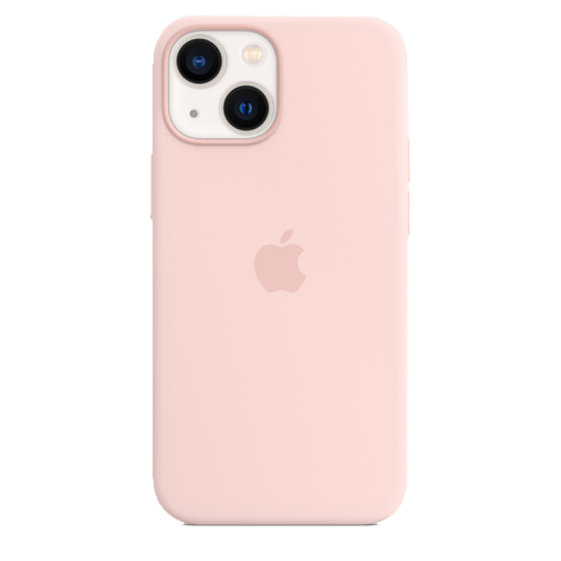 Накладка Apple iPhone 13 Silicon Case MagSafe (Розовый мел)