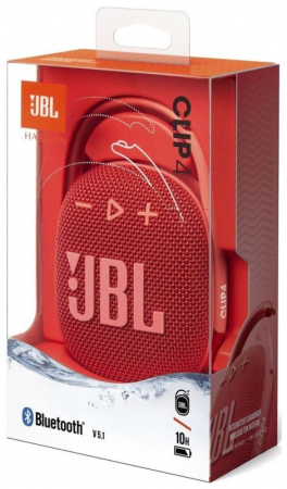 Акустическая система JBL Clip 4 Red